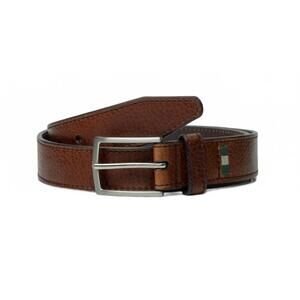 NEW MILWAUKEE LEATHER men's vogel belt in brown